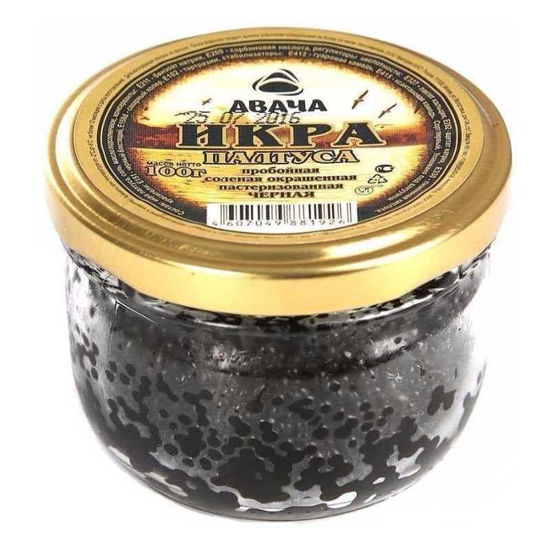 Икра Палтуса "Авача" ст/б 80 гр - 20б