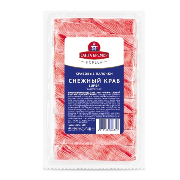 Крабовые палочки "Снежный краб" с/м