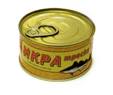 Икра трески ж/б 120гр