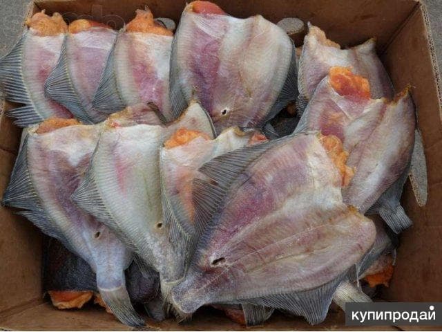 Камбала с икрой с/м