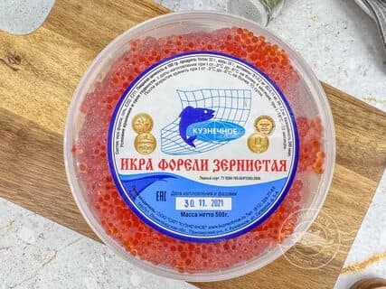 Икра форель (жемчужина Корелии) 500гр