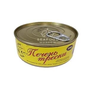 Печень трески ж/б 250гр